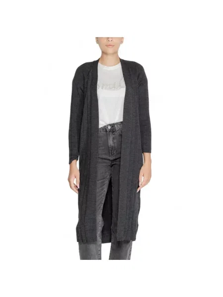 Długi kardigan Only czarny