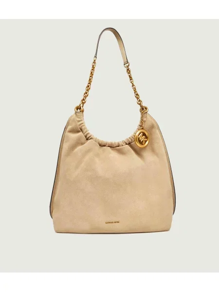 Rucsac Michael Kors din piele bej