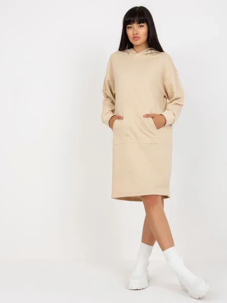 Rochie Fashionhunters de costum bej