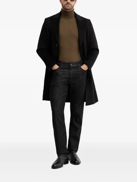 Blugi Sisley cu autograf negru