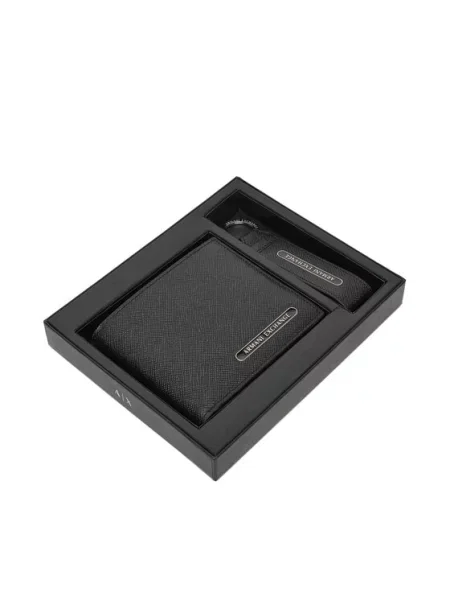 Denarnica Armani Exchange črna