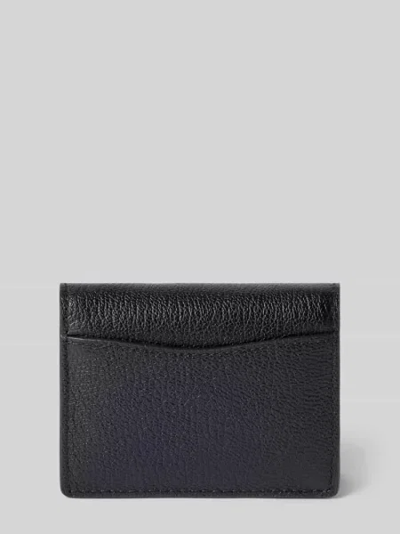 Portfel z naturalna skóra model HAMILTON' Michael Michael Kors czarny