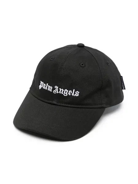 Czapka z daszkiem dziecięca Palm Angels czarna