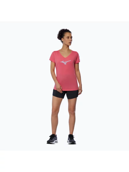 Koszulka do biegania Mizuno Core RB Tee różowa
