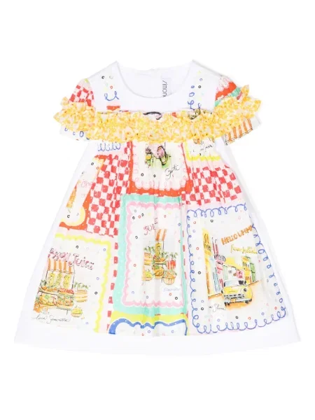 Sukienka dziecięca Simonetta biała