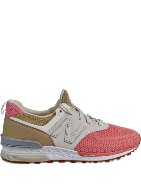 Sneakerși New Balance 530 din piele de căprioară roz
