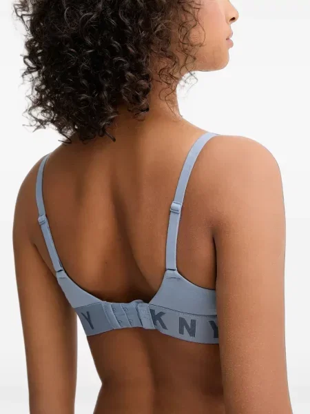 Sutien Dkny cu autograf albastru