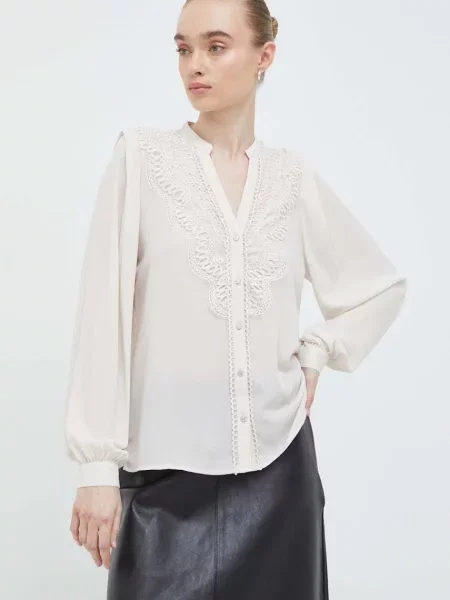 Bruuns Bazaar koszula beżowa