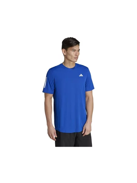Prugasta majica Adidas plava