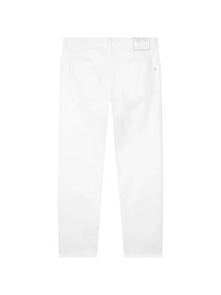 Pantaloni Dondup alb