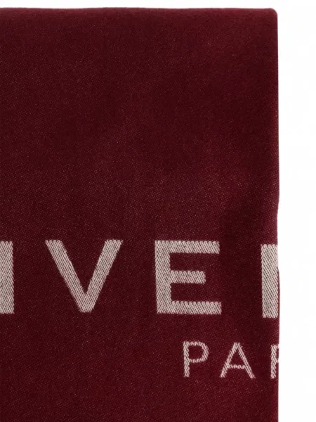 Fular Givenchy cu autograf roșu