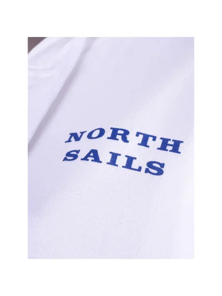 Geacă North Sails cu glugă alb