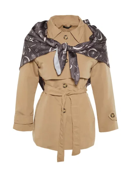 Palton Trendyol maro