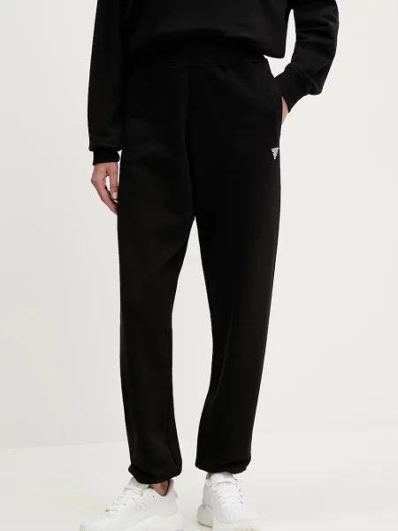 Bombažen spodnji del trenirke Guess PRIMULA črna