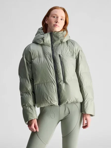 Зимова куртка adidas комбінований верх зелений