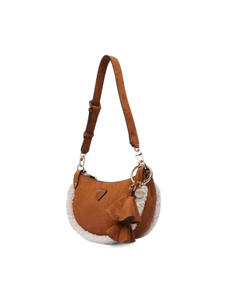 Geanta crossbody Guess maro