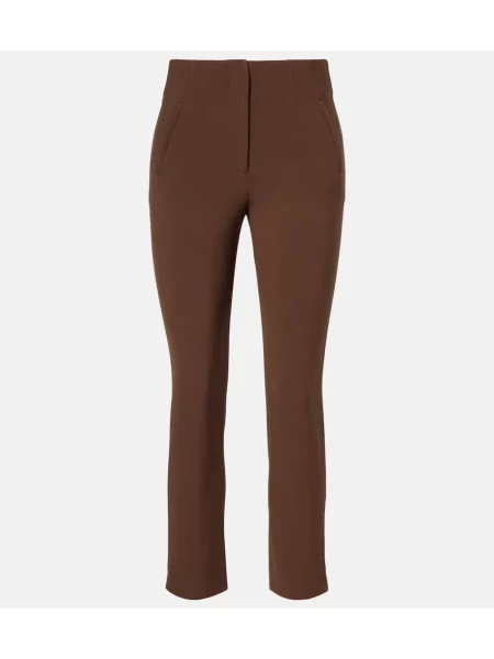 Cropp pantaloni Veronica Beard maro