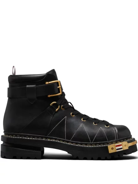 Botine Thom Browne din piele negru
