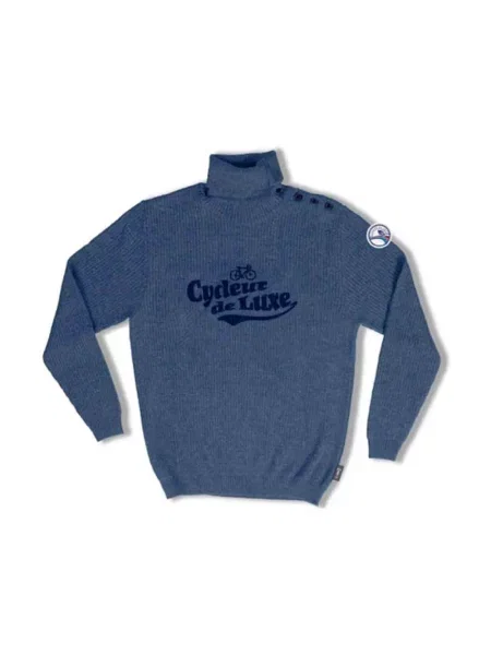 Sweter Cycleur De Luxe niebieski