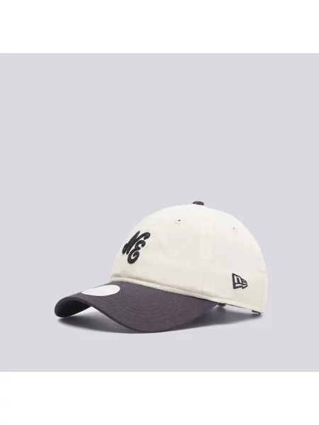 New Era Czapka Wmns Ne Linen None beżowa