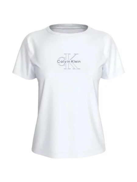 Tričko Calvin Klein Jeans biela