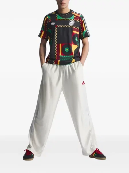 Pantaloni scurți Adidas alergare cu autograf evazate albastru