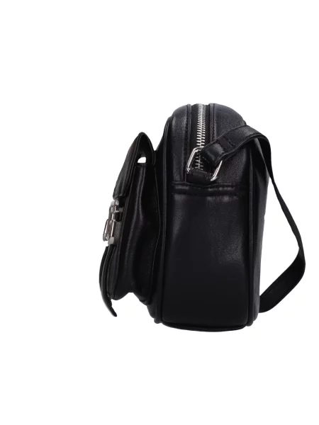Torebka crossbody Gaëlle Paris skórzana czarna