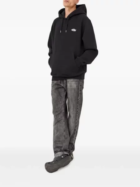 Hanorac cu glugă Dickies cu imagine negru