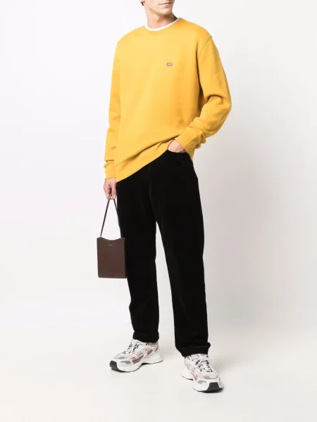 Manšestrové kalhoty Carhartt Wip černé