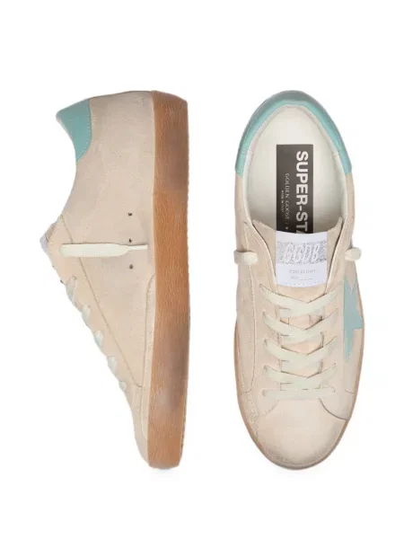 Szarvasbőr sneaker Golden Goose bézs