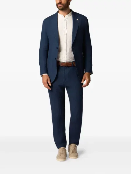 Ленена с яка риза Brooks Brothers