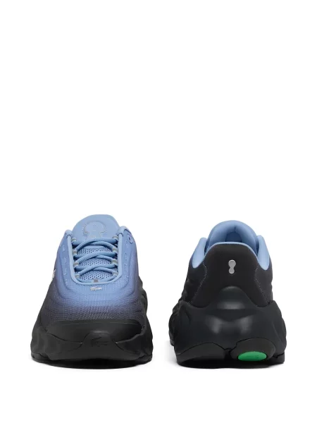 Sneakerși Lacoste cu autograf albastru