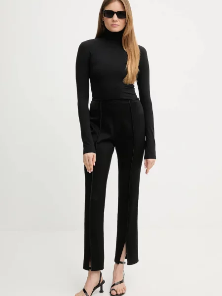 Nanushka longsleeve ANONA czarny