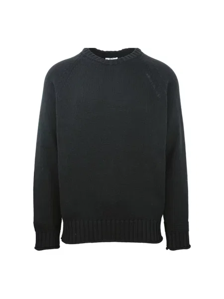 Sweter Carlo Colucci klasyczny czarny