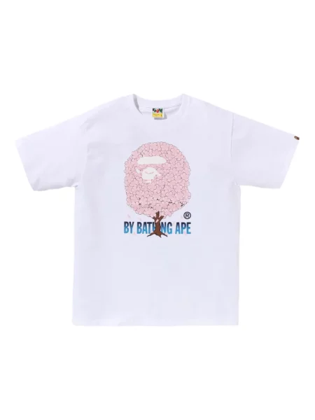 Tricou A Bathing Ape® alb