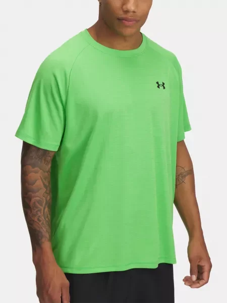 Pánske tréningové tričko RDX IMMAF Approved Half Sleeves Compression red červená