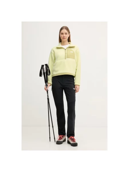 Bluza o kroju regular fit ze stójką model Yumiori' The North Face zielona