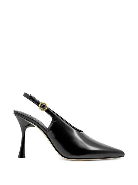 Pantofi cu toc Studio Amelia slingback negru