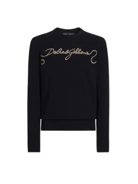 Sweter Dolce And Gabbana niebieski