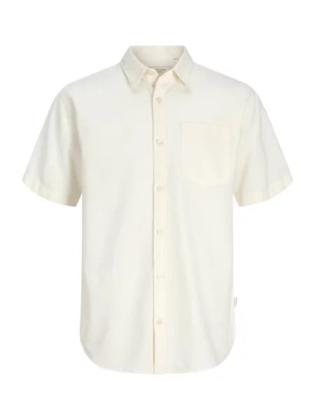 JACK & JONES Cămașă JORNANTUCKET' alb
