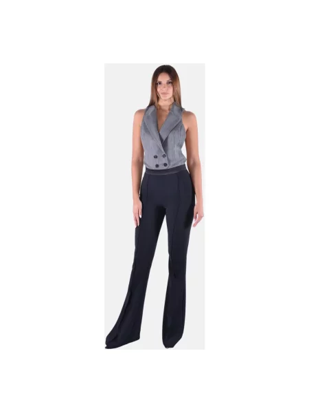Spodnie Elisabetta Franchi czarne