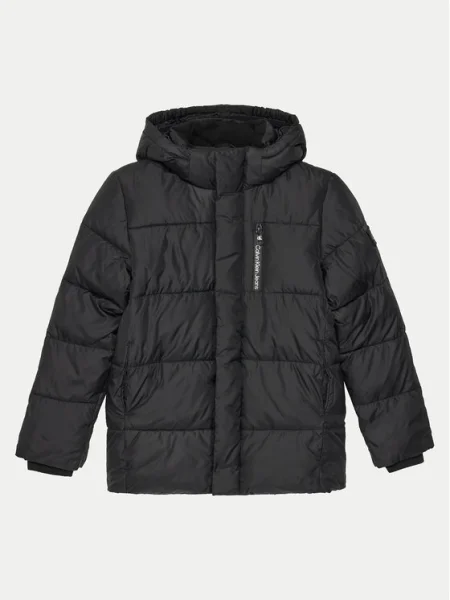 Calvin Klein Jeans Зимно яке Essential черен