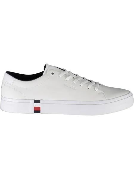 Pantofi Tommy Hilfiger din piele alb