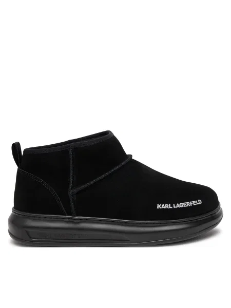 Botine KARL LAGERFELD negru