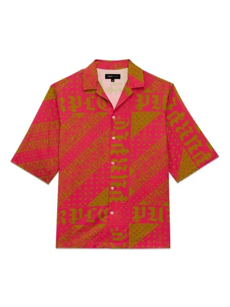 Košile Purple Brand s potiskem fialová