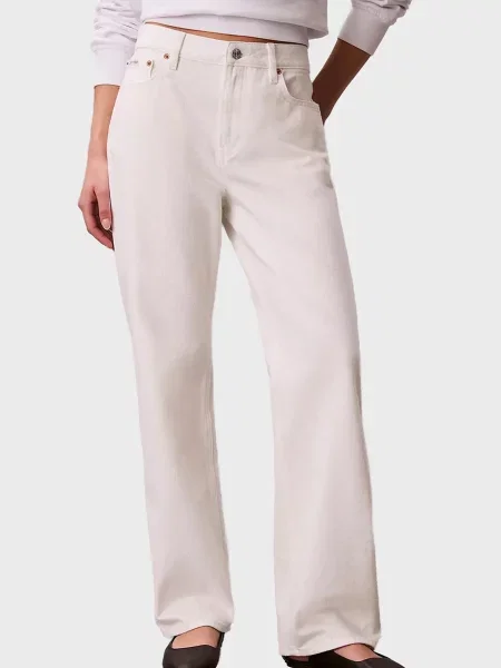 Джинси Calvin Klein Jeans білі