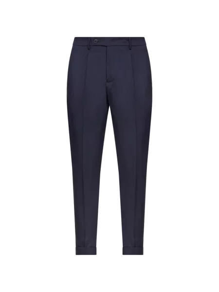 Pantaloni D4.0 plisate albastru