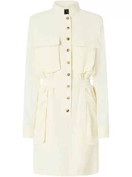 Rochie Pinko de costum alb