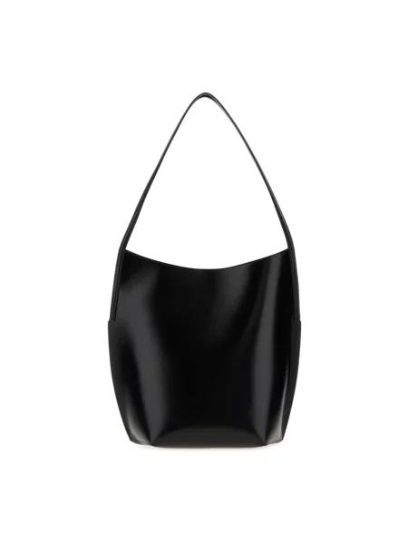 Torebka Jil Sander skórzana czarna