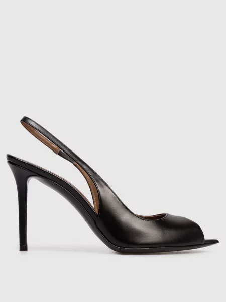 Шкіряні босоніжки Intrigo Giuseppe Zanotti чорні